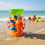 Set Balde De Playa Juguete Para Arena Palas Molino Molde