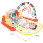 Gimnasio Piano Musical Huanger Bebé 0-1 Años Luces Sonidos Sonajeros