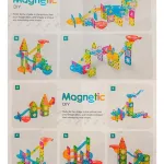 Bloques Magneticos 47 Piezas Laberinto De Bolitas Para Armar