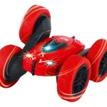 Auto A Radio Control Remoto Luz Giro 360° Acrobático Stunt