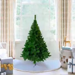 Árbol De Navidad Tradicional Expreso Polar Tronador De Lujo De 1.5m Verde