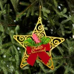 Estrella Decoración Navideña Para Arbol Deco Puerta