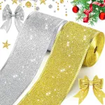 Cintas Navideñas Pack X5 Premium 6cm 2,70mts Adornos Navidad