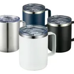 Vaso Térmico Taza De Acero Inoxidable Con Tapa 360ml