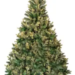 Arbol De Navidad Pino Natural Amber 1.80mts Base Metal