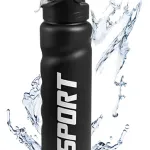 Botella De Acero Inoxidable 750ml A Rosca Con Pico Y Manija