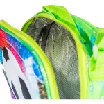 Mochila Carrito Espalda Escolar 2 En 1 Canopla Lunchera Luz