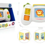 Joystick Juego Didáctico Control Juguete Tarjeta Interactivo Color Blanco