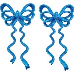 Adorno Navideño Colgante Moño X2 Decoración Navidad