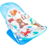 Silla De Baño Mecedora Plegable Bebe Pileta Bañera Color Celeste Mecedora Baño