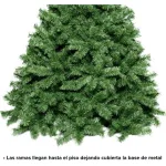 Arbol De Navidad Imperial 1.3mts Base Metálica Alta Gama Color Verde