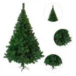 Árbol De Navidad Tradicional Expreso Polar Tronador De Lujo De 1.8m Verde