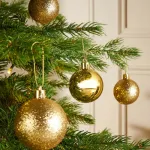 Adornos Navideños Premium Tubo Bolas De Navidad 6cm X90 Udes