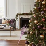 Ramas Espiga Adorno Navideño Deco Navidad 72cm Pack X5