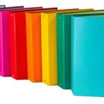 Carpeta Escolar Pvc Numero 3 Avios Colores N3 Ganchos