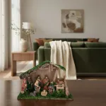 Pesebre Navideño Sagrada Familia 9 Piezas