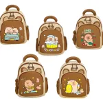 Mochila Infantil Jardin Capibara Para Niños Niñas Escolar
