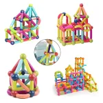 Juego Bloques Magnéticos Expreso Polar 64 Piezas Círculo Modelo 6540