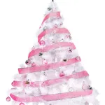 Árbol Navidad Fabesa Montañes Deluxe 130 Cm Blanco Decorado