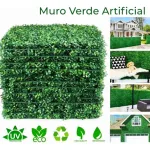 Jardin Vertical Muro Verde X10 Unidades Deco Artificial