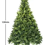 Arbol De Navidad Fabesa Pino Natural 1.50mts Super Real