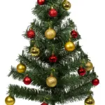 Arbol De Navidad Decorado Arbolito 90cm Pino Carioca Color Rojo/oro