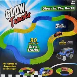 Pista Luminosa Flexible 80 Piezas Con Auto Luminoso