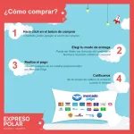 Arbol De Navidad 2mts Arbolito Canadian Spruce Blanco Plata