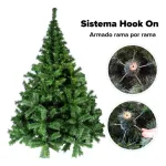 Árbol Navidad Canadian Luxury 3mts Base Metalica Decoracion