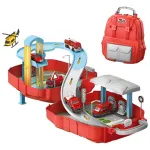 Juguete Mochila Pista De Autos Policía Bombero Construcción