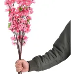 Flores Artificiales Ramo Vara Cerezos Decoracion Pack X10