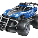 Auto A Radio Control Remoto Stunt Mini Acrobático Rc A Pilas Color Azul