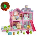 Casa Mansión De Muñecas Con Luces