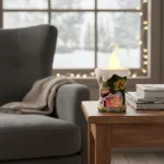 Pesebre Navideño Vela Con Luz Decoracion Navidad