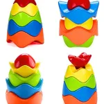 Bloques Apilables Juguete Didáctico De Encastre Formas Bebe