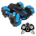 Auto A Control Remoto Acrobático Vehículo Luz Led Giro 360°