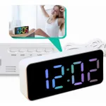 Reloj Despertador Led Digital Con Fecha Y Temperatura Usb