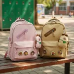 Mochila Infantil Escolar Urbana Capibara Con Monedero