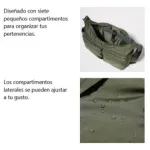 Morral Cross Bag Bolso Viral Cartera Portafolio Impermeable