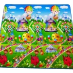 Alfombra Antigolpes Bebe 200x180cm Espesor 5mm Reversible