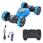 Auto Control Remoto Luces Led Vehículo Acrobático Giro 360°