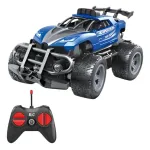 Auto A Radio Control Remoto Stunt Mini Acrobático Rc A Pilas Color Azul