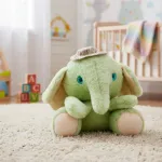Peluche Elefante Con Gorro Bebe Muñeco Suave Infantil 20cm