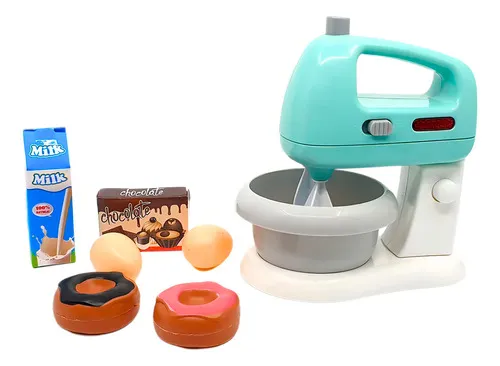 Producto Batidora De Juguete A Pila Accesorios Luz Sonido Movimiento Color Agua Imagen