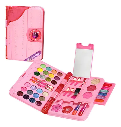 Producto Kit De Maquillaje Makeup Set De Belleza Nenas Juego Infantil Imagen