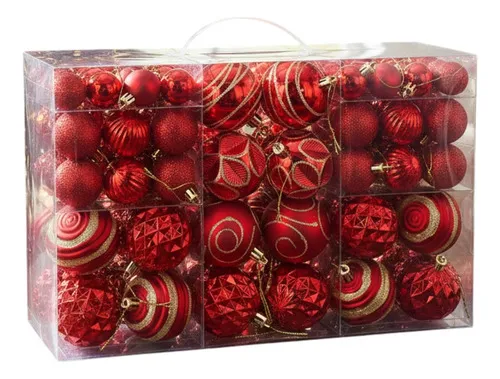 Producto Bolas Navidad Adornos De Navidad Decoracion Colgante X100u Imagen