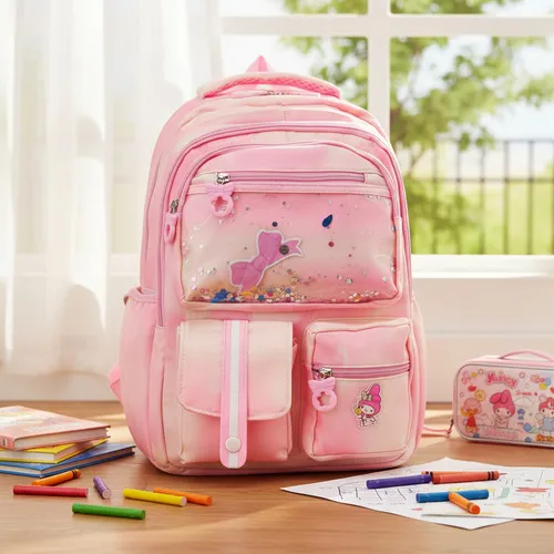 Producto Mochila Infantil Escolar Colegio Espalda Para Niñas Niños Imagen