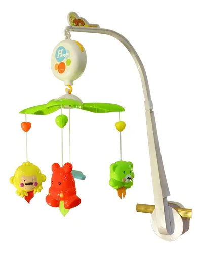 Producto Móvil Cunero Musical Con Sonido Expreso Polar Para Cuna Bebé Imagen