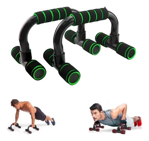 Producto Barras Paralelas Calistenia Push Up Flexiones Entrenamiento Imagen