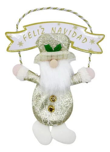 Producto Adorno Papa Noel Colgante Decoracion Navideña Imagen